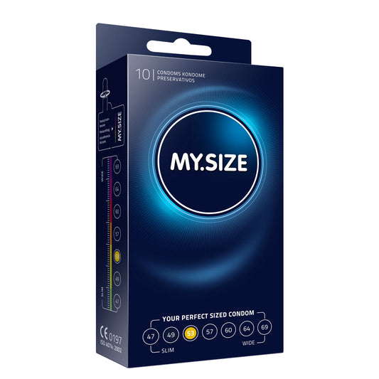 My.Size 53mm Condom 10 Pack - UABDSM