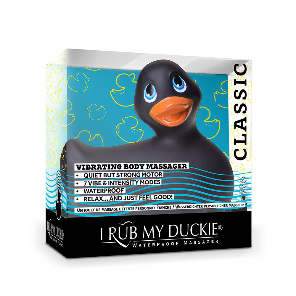 I Rub My Duckie 2.0 Classic Massager Black - UABDSM