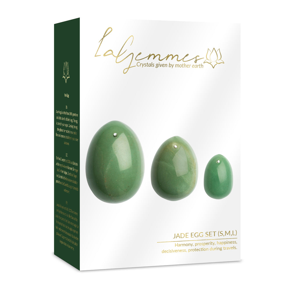 La Gemmes Yoni Egg Set Jade - UABDSM