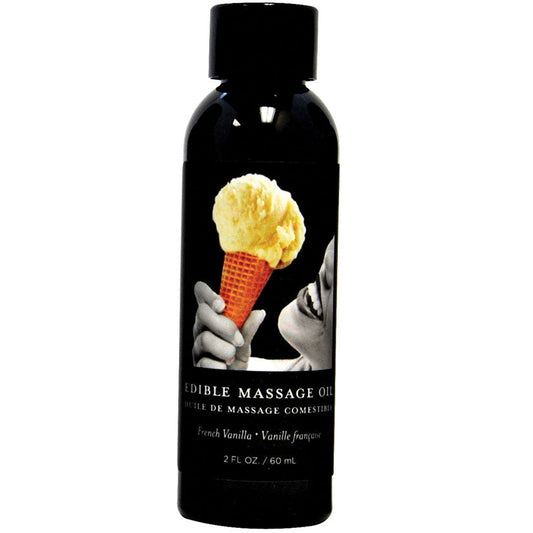 French Vanilla Edible Massage Oil 2 Oz - UABDSM