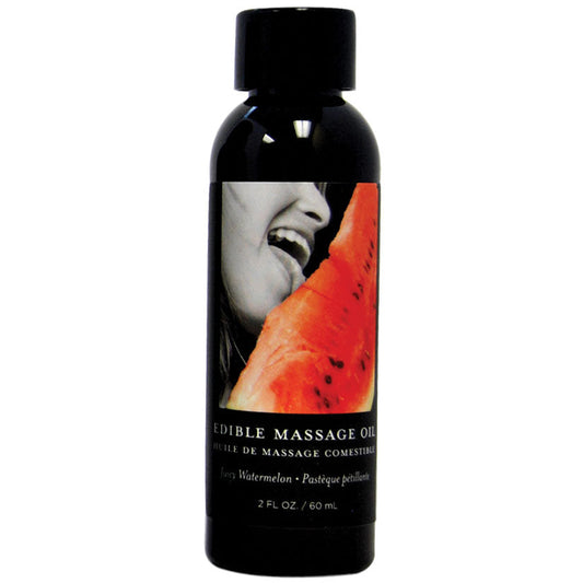Juicy Watermelon Edible Massage Oil 2 Oz - UABDSM