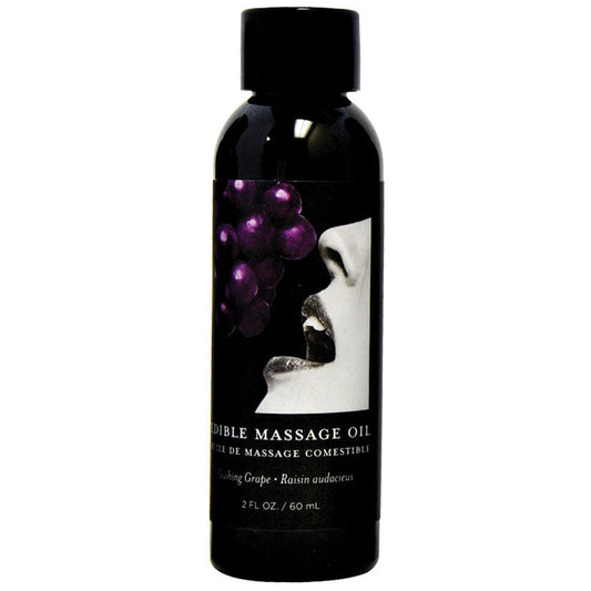Gushing Grape Edible Massage Oil 2 Oz - UABDSM