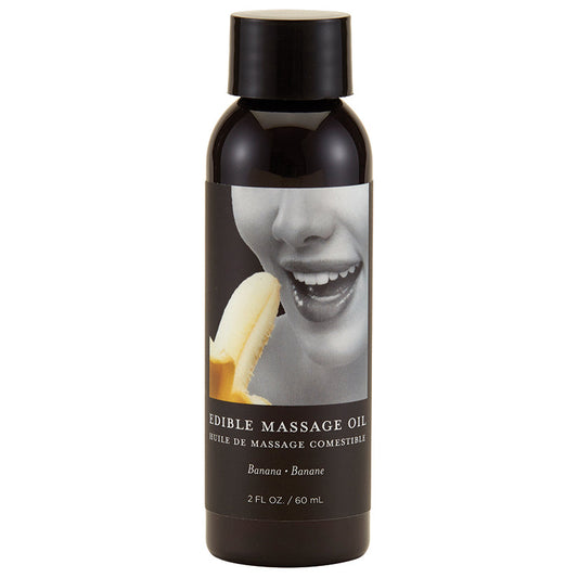 Edible Massage Oil 2 Oz. - Banana - UABDSM