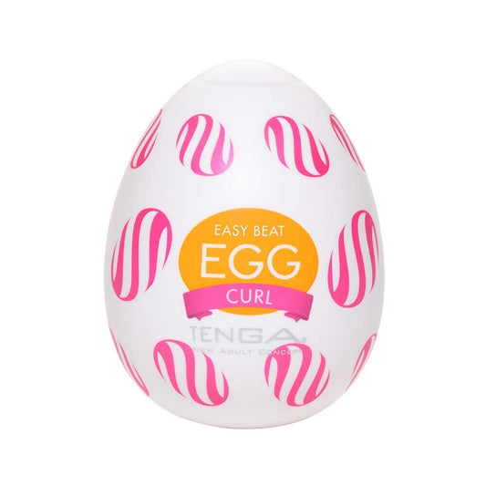 Tenga Curl Egg Masturbator - UABDSM