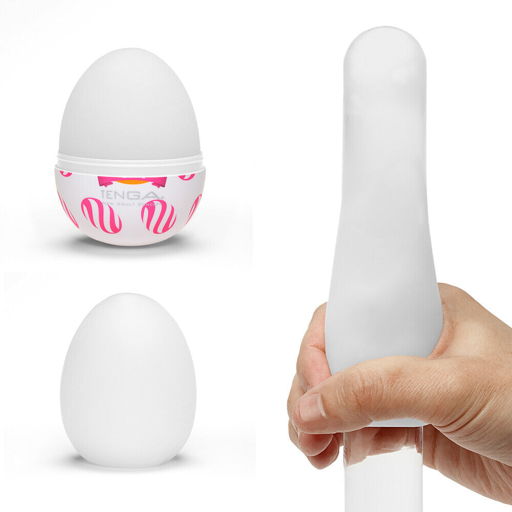 Tenga Curl Egg Masturbator - UABDSM