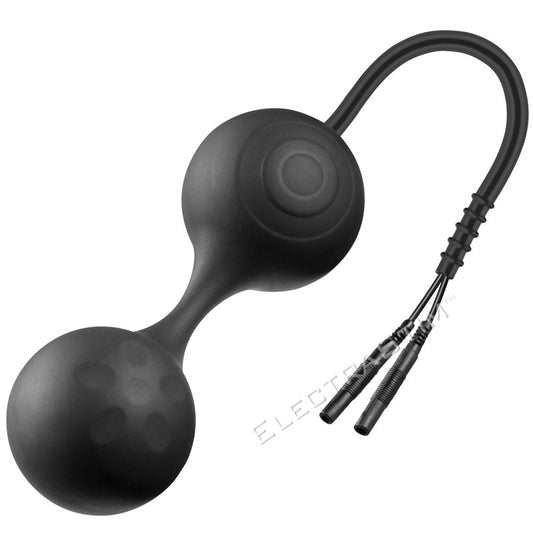 ElectraStim Silicone Noir Lula Electro Jiggle Kegel Balls - UABDSM