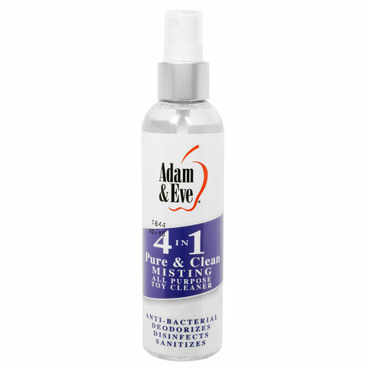 Adam And Eve 4 In 1 Pure And Clean Misting Toy Cleaner - UABDSM