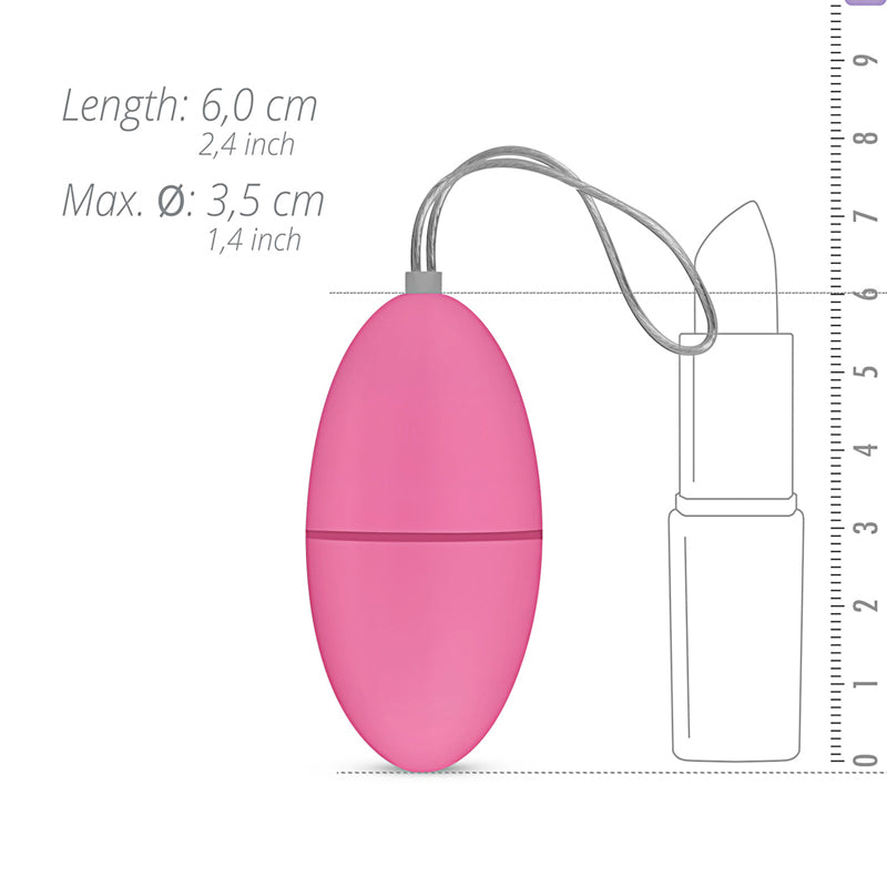 Easytoys Remote Control Vibrating Egg - Pink - UABDSM