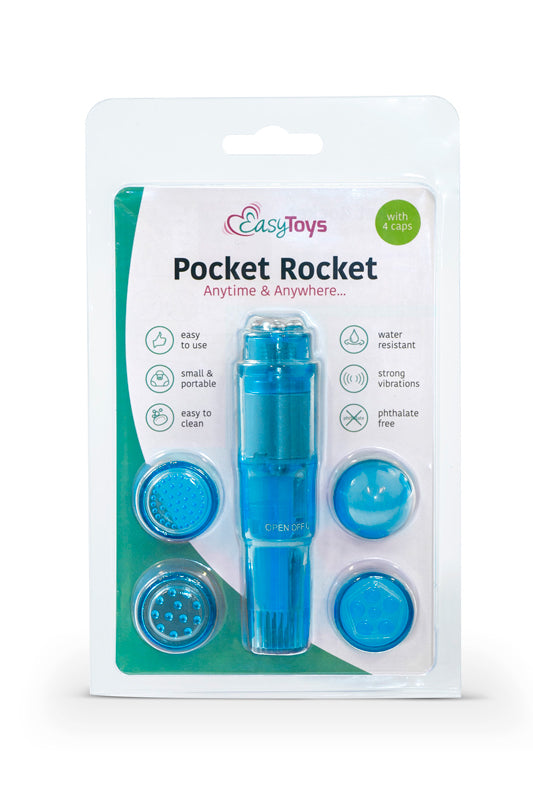 Easytoys Pocket Rocket - Blue - UABDSM