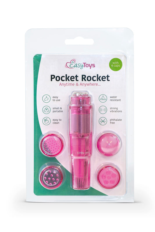 Easytoys Pocket Rocket - Pink - UABDSM
