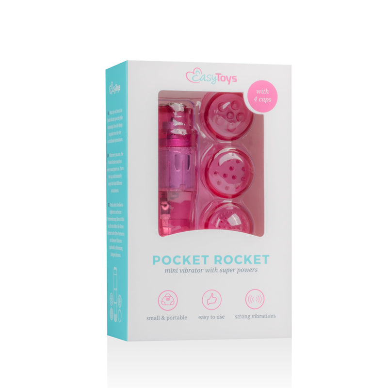 Easytoys Pocket Rocket - Pink - UABDSM