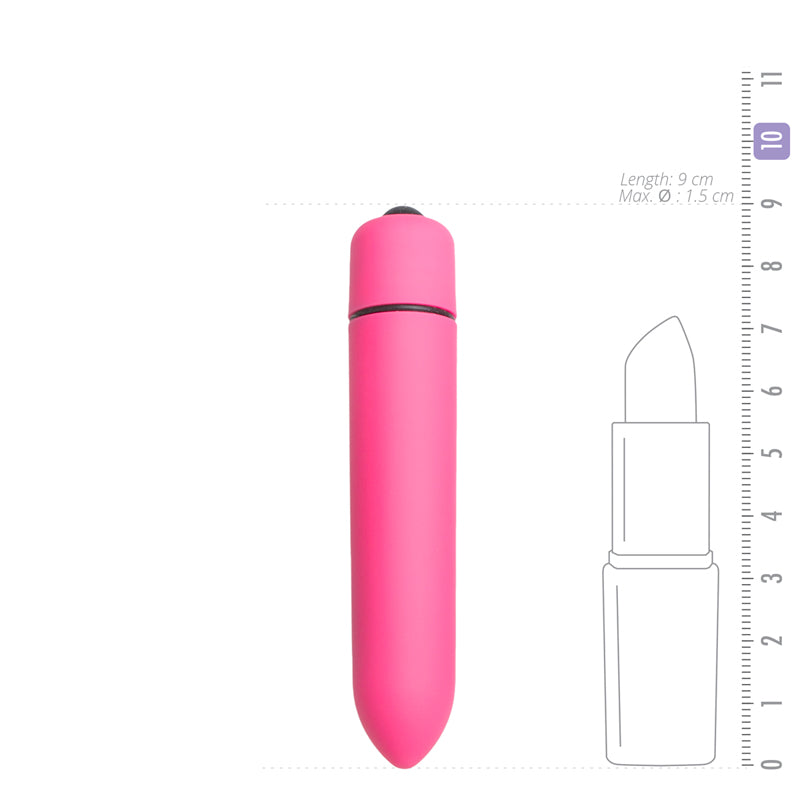 Easytoys 10 Speed Bullet Vibrator - Pink - UABDSM