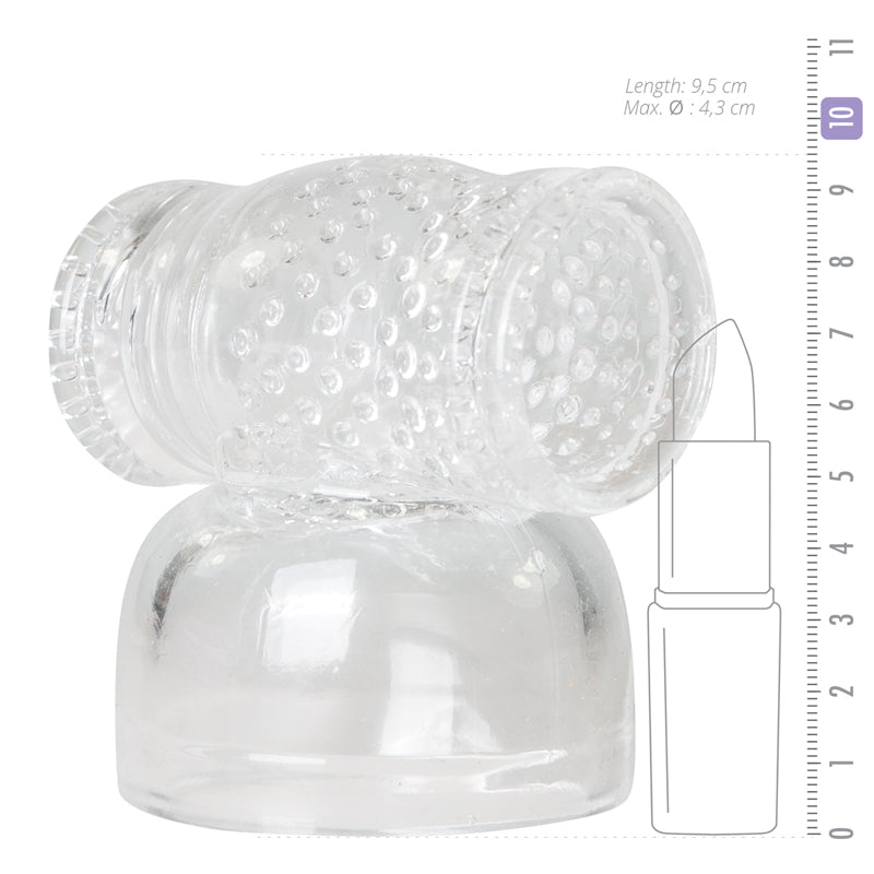 Easytoys Clear Masturbator Wand Attachtment - UABDSM