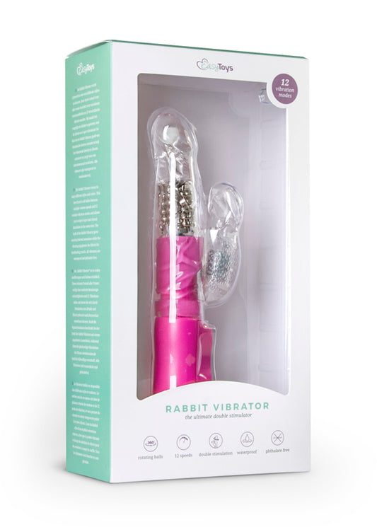 Easytoys Pink Bunny Vibrator - UABDSM