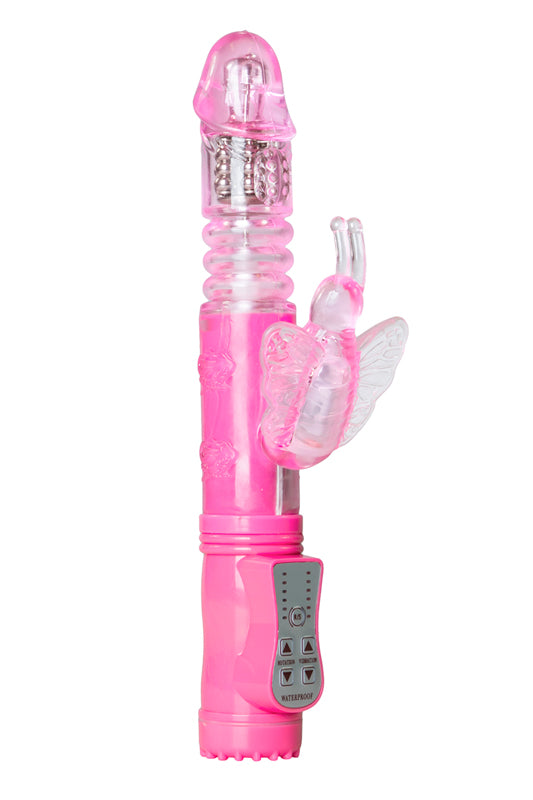 Easytoys Pink Butterfly Vibrator - UABDSM