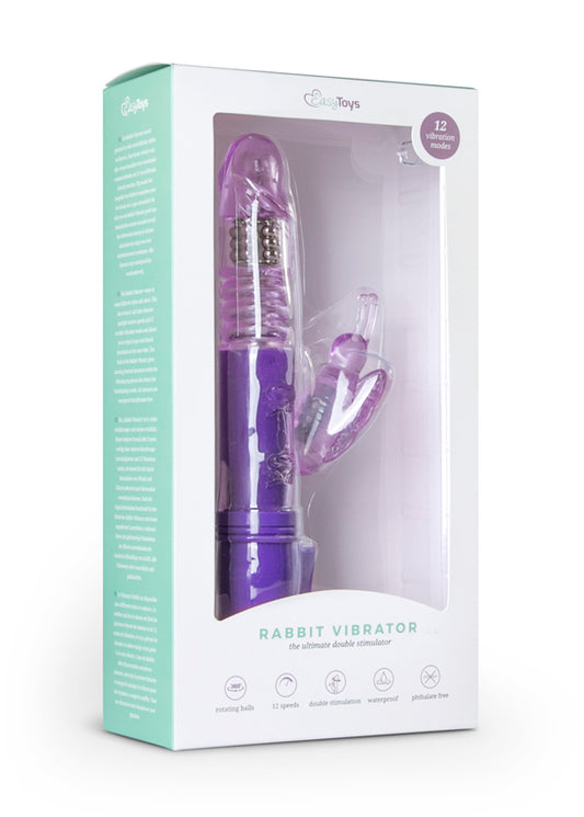 Easytoys Purple Butterfly Vibrator - UABDSM