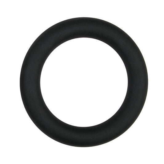 Silicone Cock Ring Black Large - UABDSM