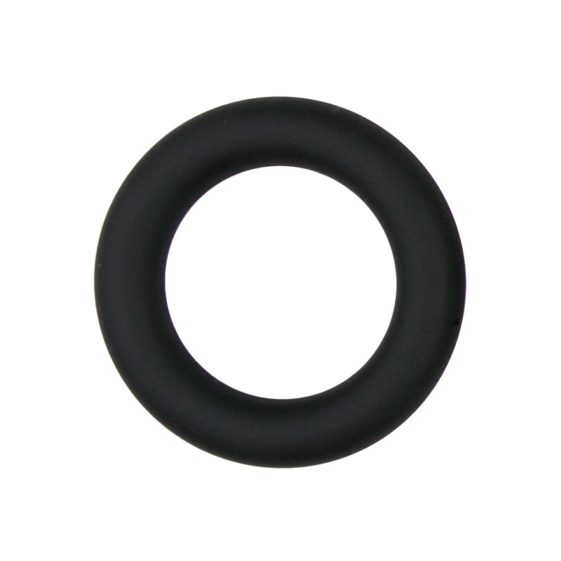 Silicone Cock Ring Black Small - UABDSM