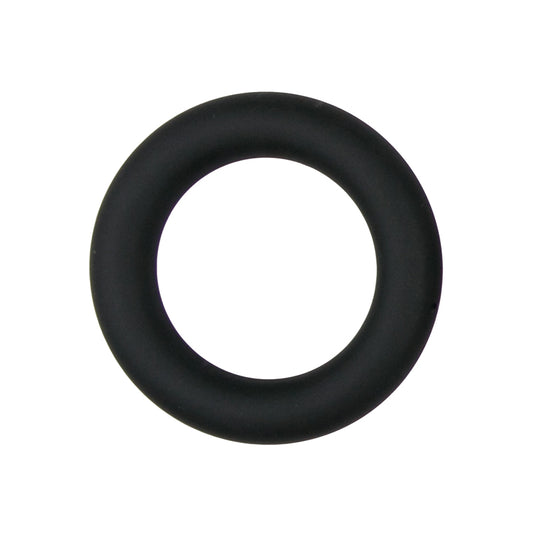 Silicone Cock Ring Black Small - UABDSM