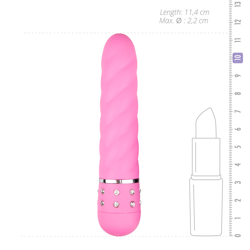 Love Diamond Vibrator Pink - UABDSM