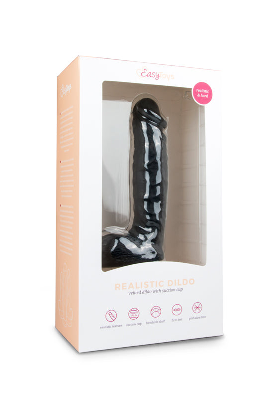 Realistic Dildo Black - 225 Cm - UABDSM