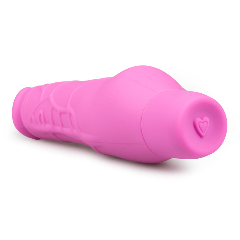 Silicone Realistic Vibrator Pink - UABDSM