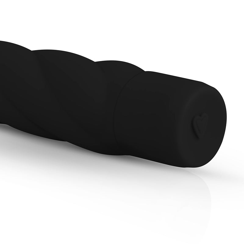 Black Silicone Vibrator - UABDSM