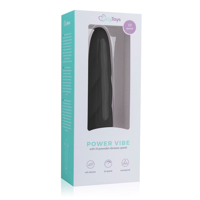 Black Silicone Vibrator - UABDSM