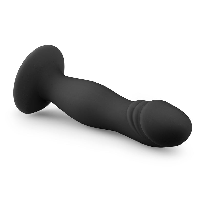 Black Silicone Suction Cup Dildo - UABDSM