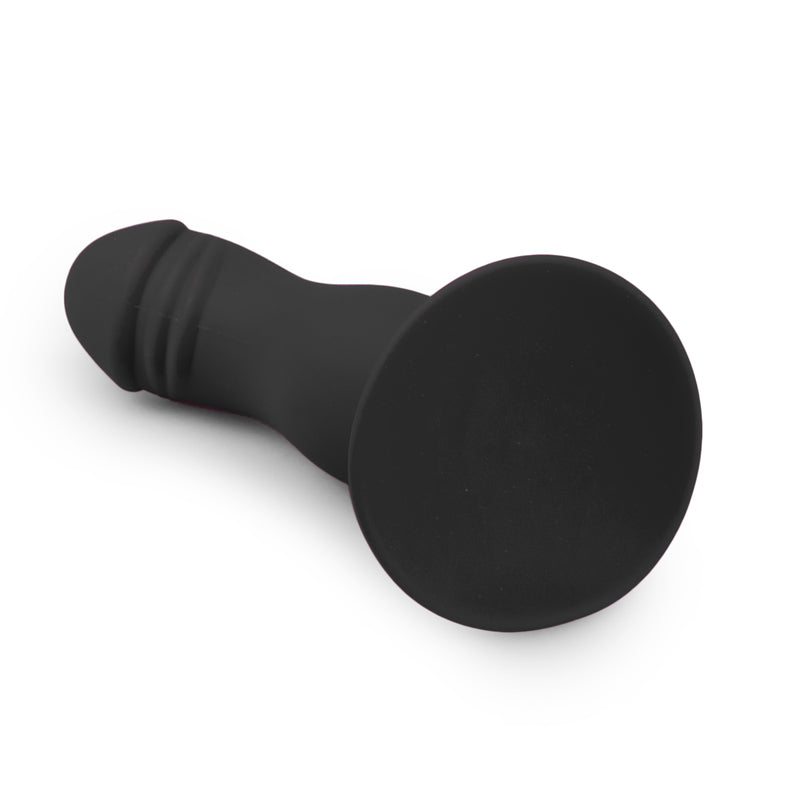 Black Silicone Suction Cup Dildo - UABDSM