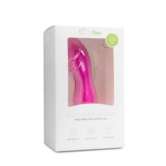 Pink Silicone Suction Cup Dildo - UABDSM