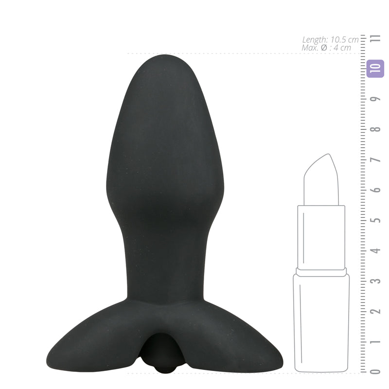 Vibrating Silicone Buttplug - UABDSM