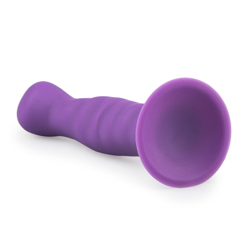 Silicone Suction Cup Dildo - Purple - UABDSM