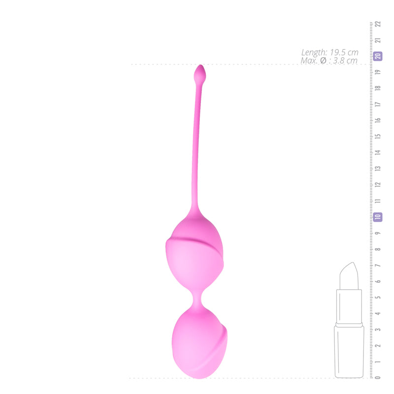 Pink Double Vagina Balls - UABDSM