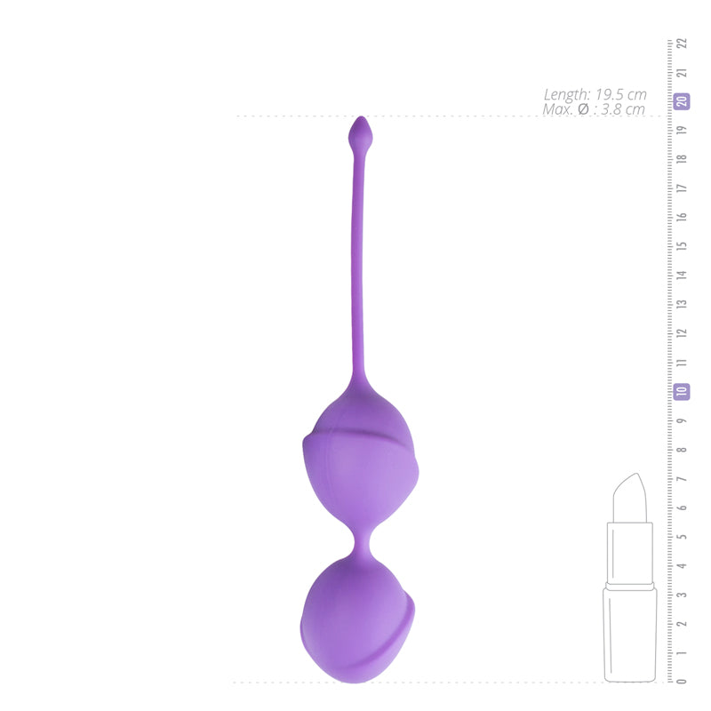 Purple Double Vagina Balls - UABDSM