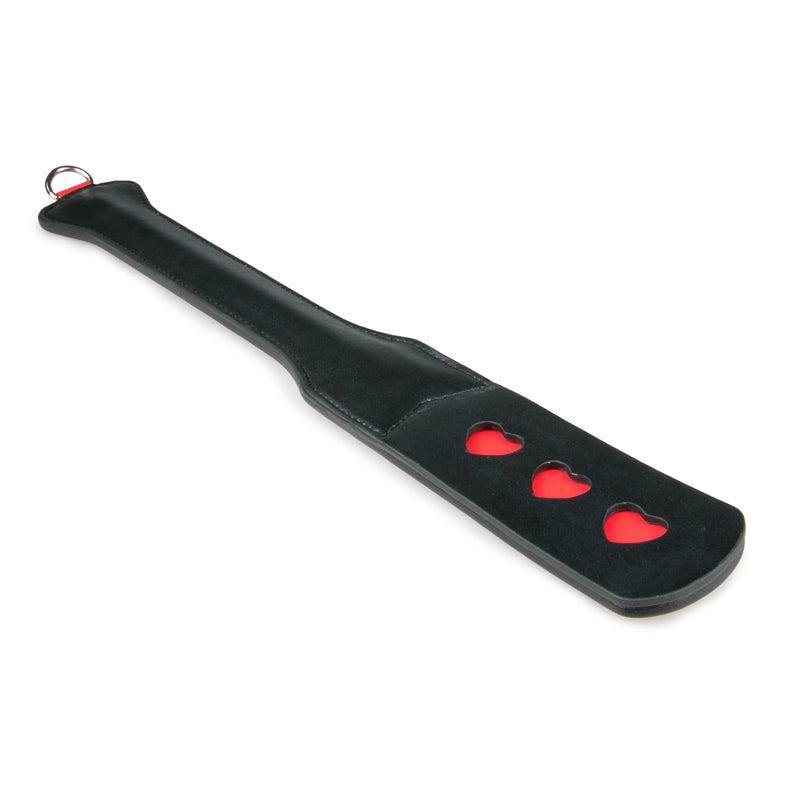 Long Leather Paddle With Heart - UABDSM