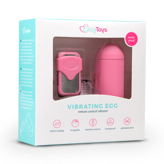 Vibration Egg Pink - Easytoys - UABDSM