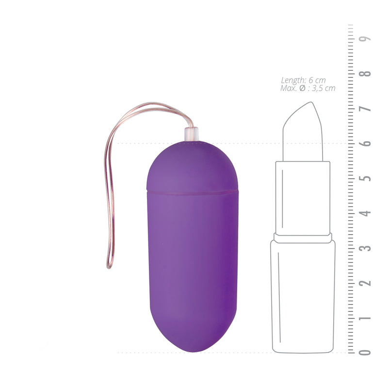 Remote Controllable Vibrating Egg - Purple - UABDSM