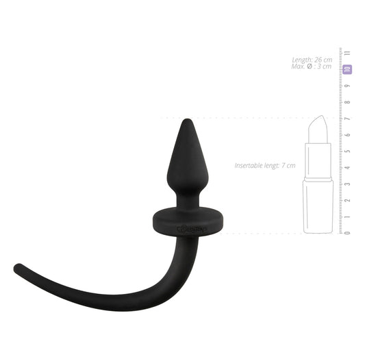 Dog Tail Plug Pointy - Small - UABDSM