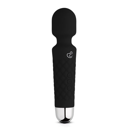 EasyToys Mini Wand Vibrator - Black - UABDSM