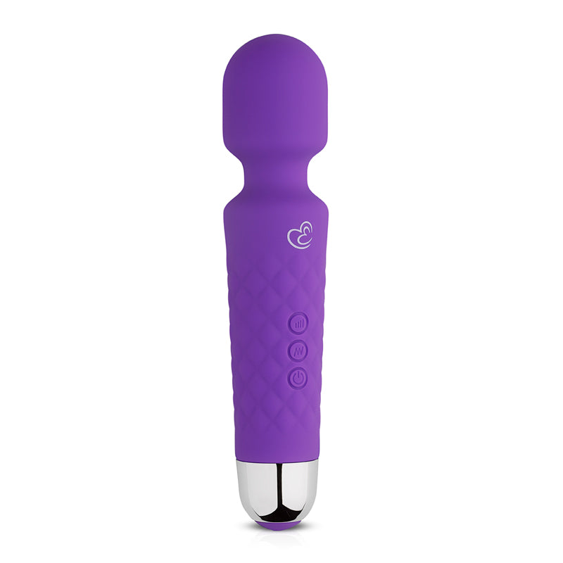 EasyToys Mini Wand Vibrator - Purple - UABDSM