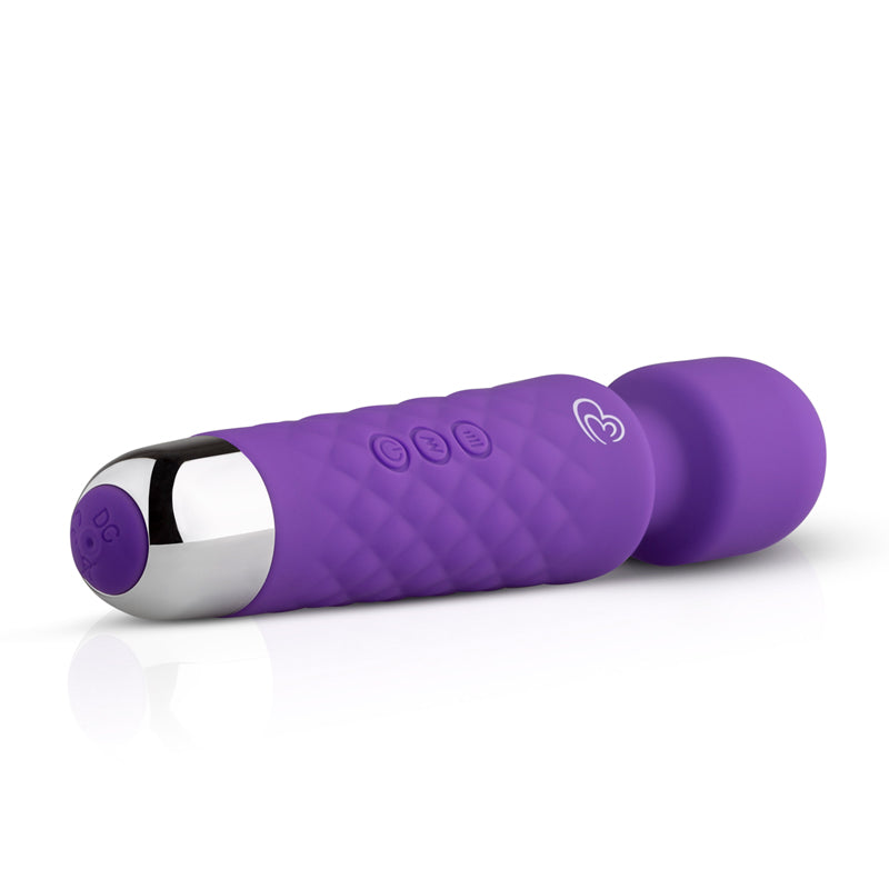 EasyToys Mini Wand Vibrator - Purple - UABDSM