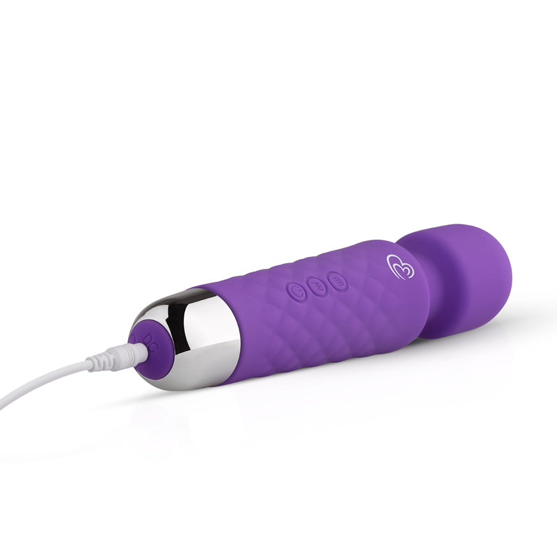 EasyToys Mini Wand Vibrator - Purple - UABDSM