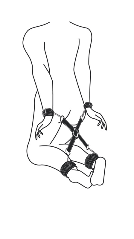 Hogtie With Hand And Anklecuffs - UABDSM