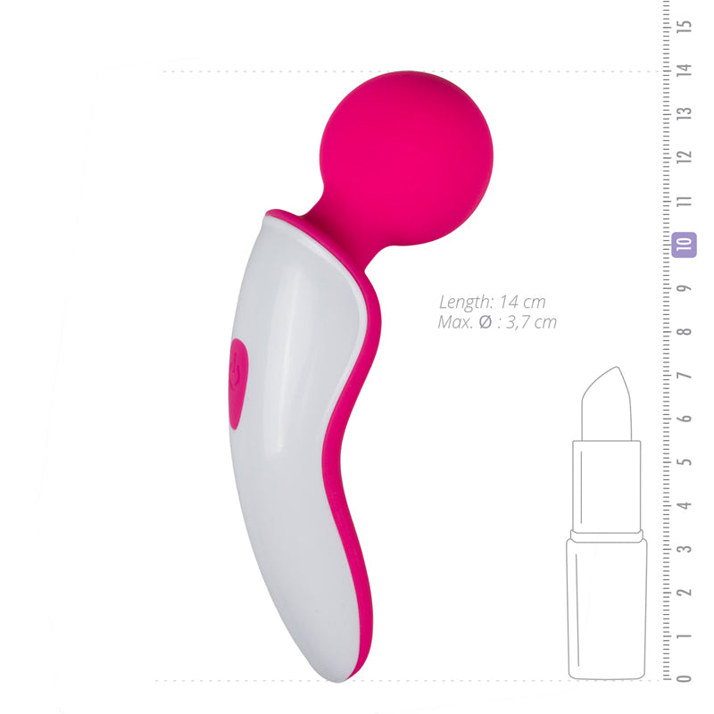 Mini Wand Massager - Pink / White - UABDSM