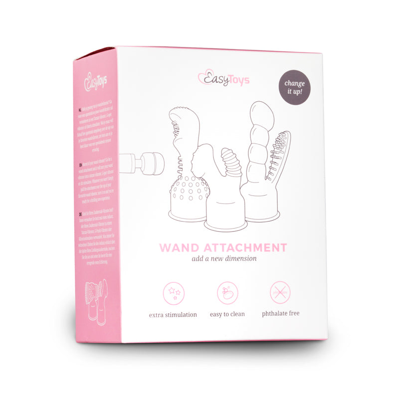 Masturbator Wand Attachment - Clear - UABDSM