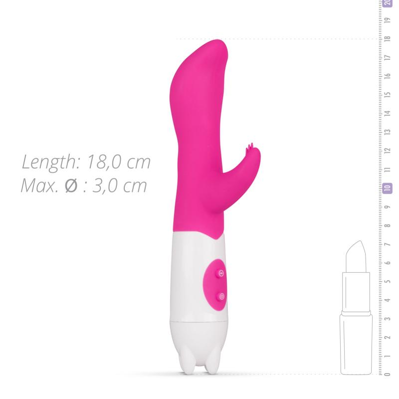 Petite Piper G-spot Vibrator - Pink - UABDSM