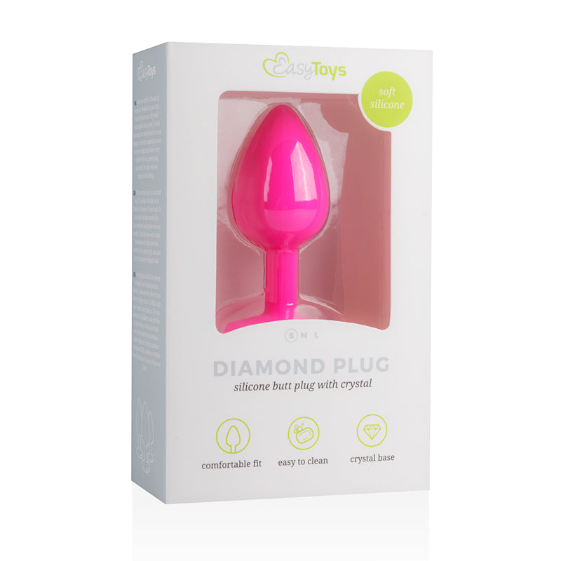 Diamond Plug Small - Pink - UABDSM