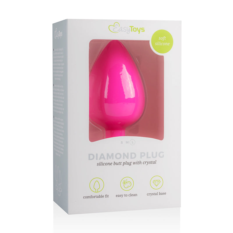 Diamond Plug Large - Pink - UABDSM