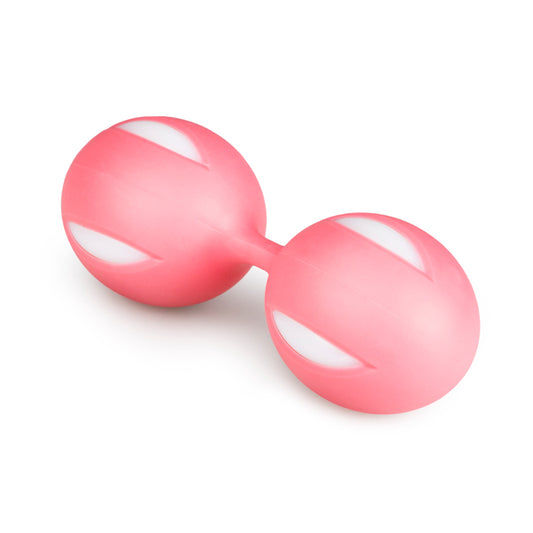 Wiggle Duo Kegel Ball - Pink/White - UABDSM